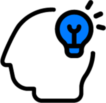 Icon-of-a-human-representing-purposeful-AI-and-technology-solutions-using-Microsoft-Power-Platform-and-Power-Apps.